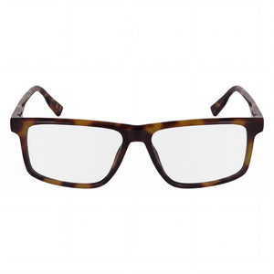 Lacoste L2959 Rectangle Eyeglasses Unisex — front view, Green