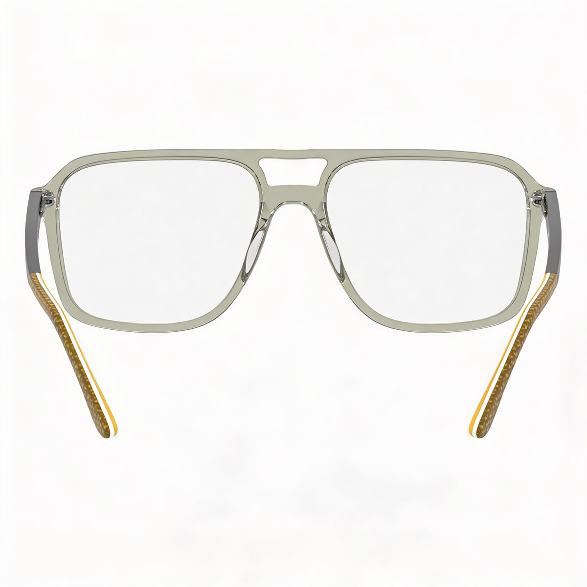 Lacoste L2991 Transparent Grey Aviator Eyeglasses Unisex, 58mm, Photo 2