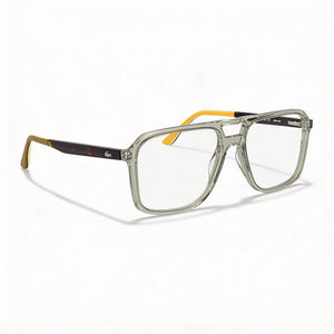 Lacoste L2991 Rectangle Eyeglasses Unisex — front view, Acetate