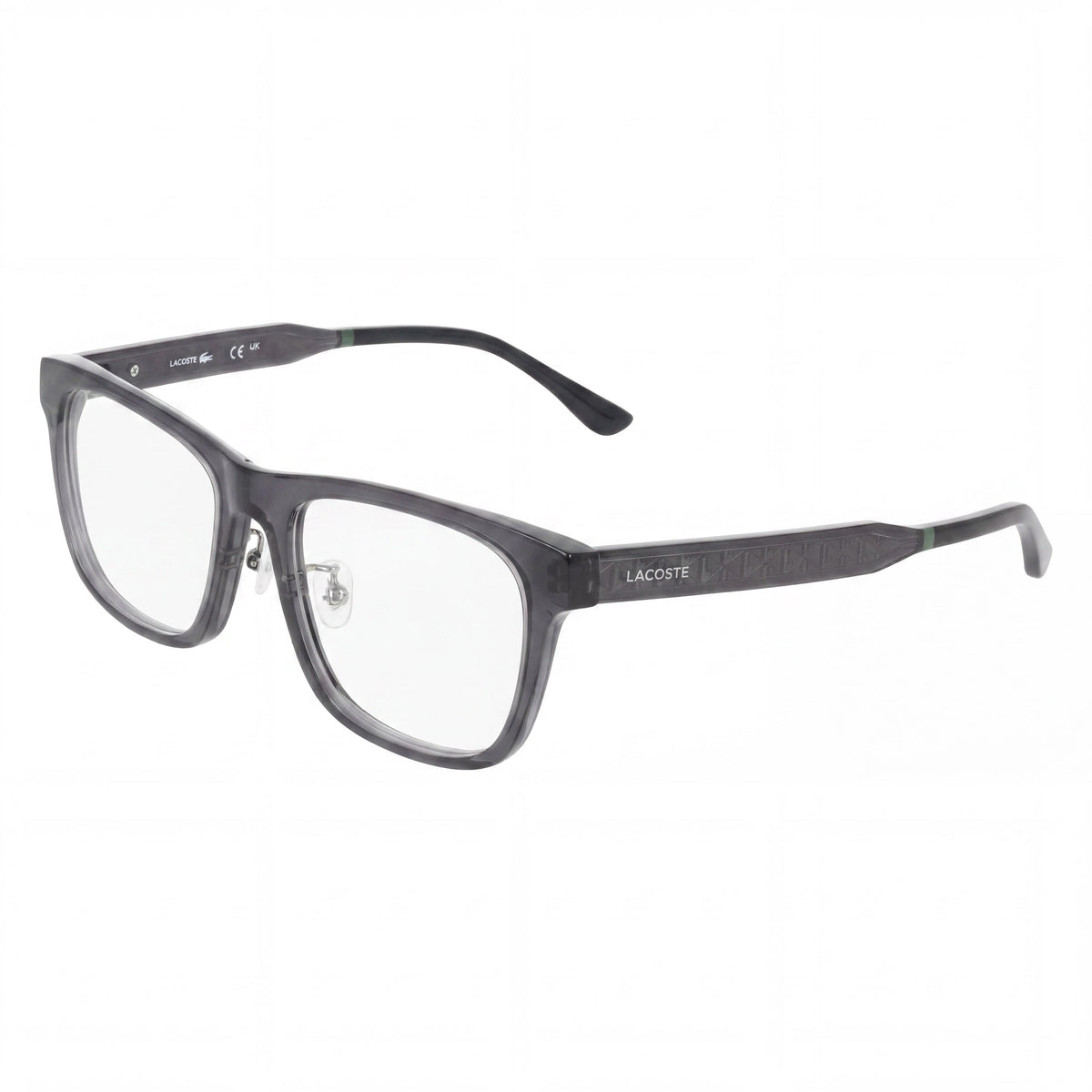 Lacoste L2994lb Transparent Dark Grey Eyeglasses Unisex, 52mm, Photo 1