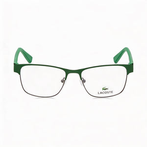 Lacoste L3111 Rectangle Eyeglasses Unisex — front view, Acetate