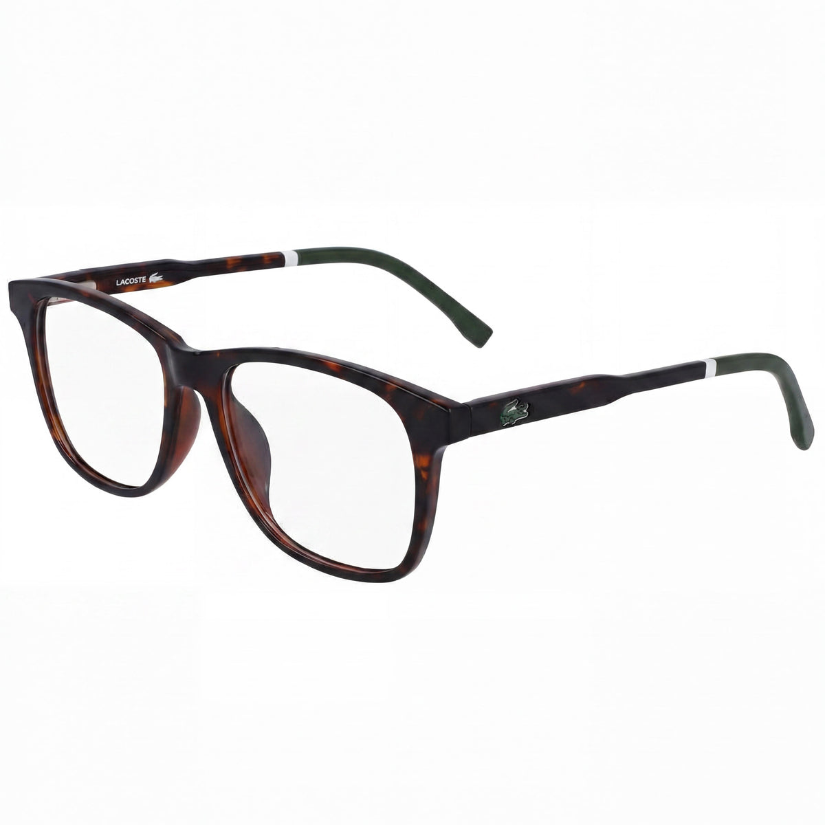 Gafas graduadas rectangulares Lacoste L3635 Havana para hombre, 49mm, Photo 1