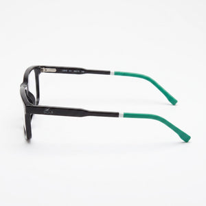 Lacoste L3646 Rectangle Eyeglasses for Men — front view, iniettato