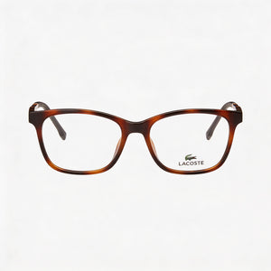 Lacoste L3648 Rectangle Eyeglasses Unisex — front view, Plastic frame