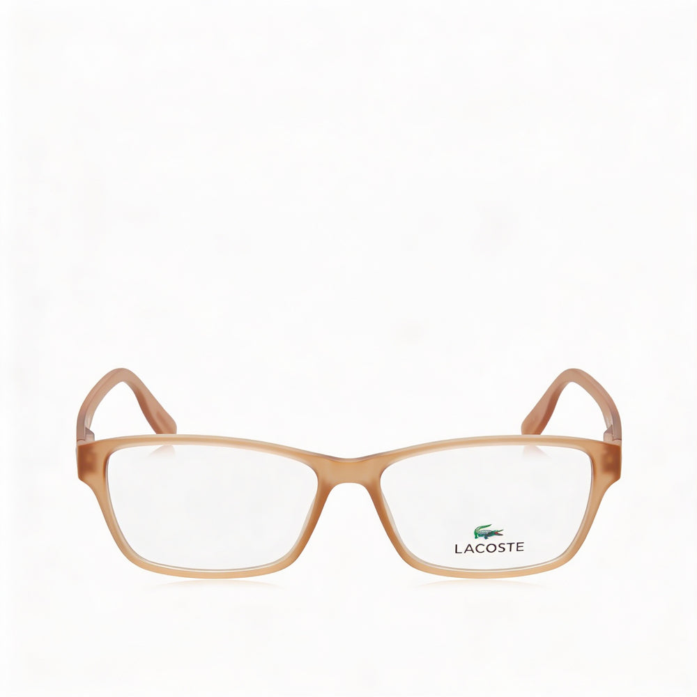 Lacoste L3650 Rectangle Eyeglasses Unisex — front view, Acetate