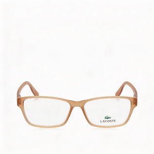 Lacoste L3650 Rectangle Eyeglasses Unisex — front view, Acetate