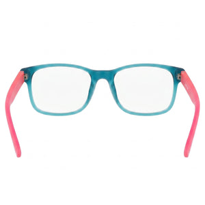 Lacoste L3804b Rectangle Eyeglasses Unisex — interior view, Polycarbonate demo lenses