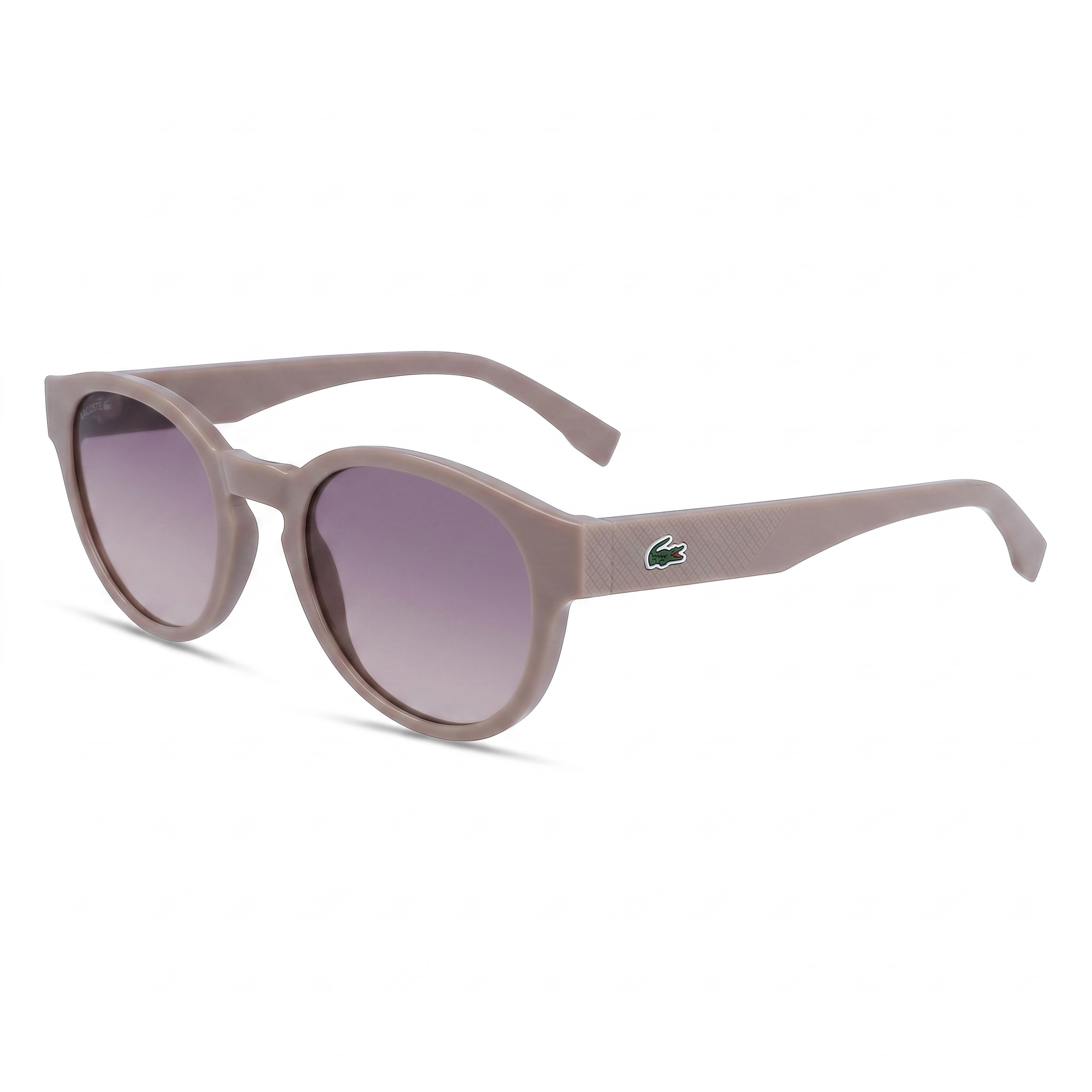Gafas de sol redondas degradadas Lacoste L6000S grises para mujer, 51 mm, Photo 1