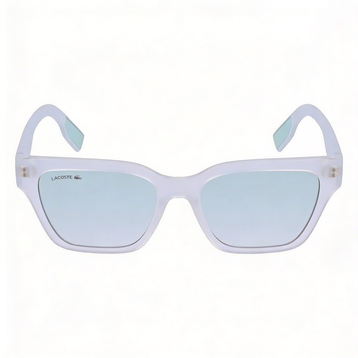 Gafas de sol de ojo de gato metálicas grises Lacoste L6002s para mujer, 53 mm, Photo 2