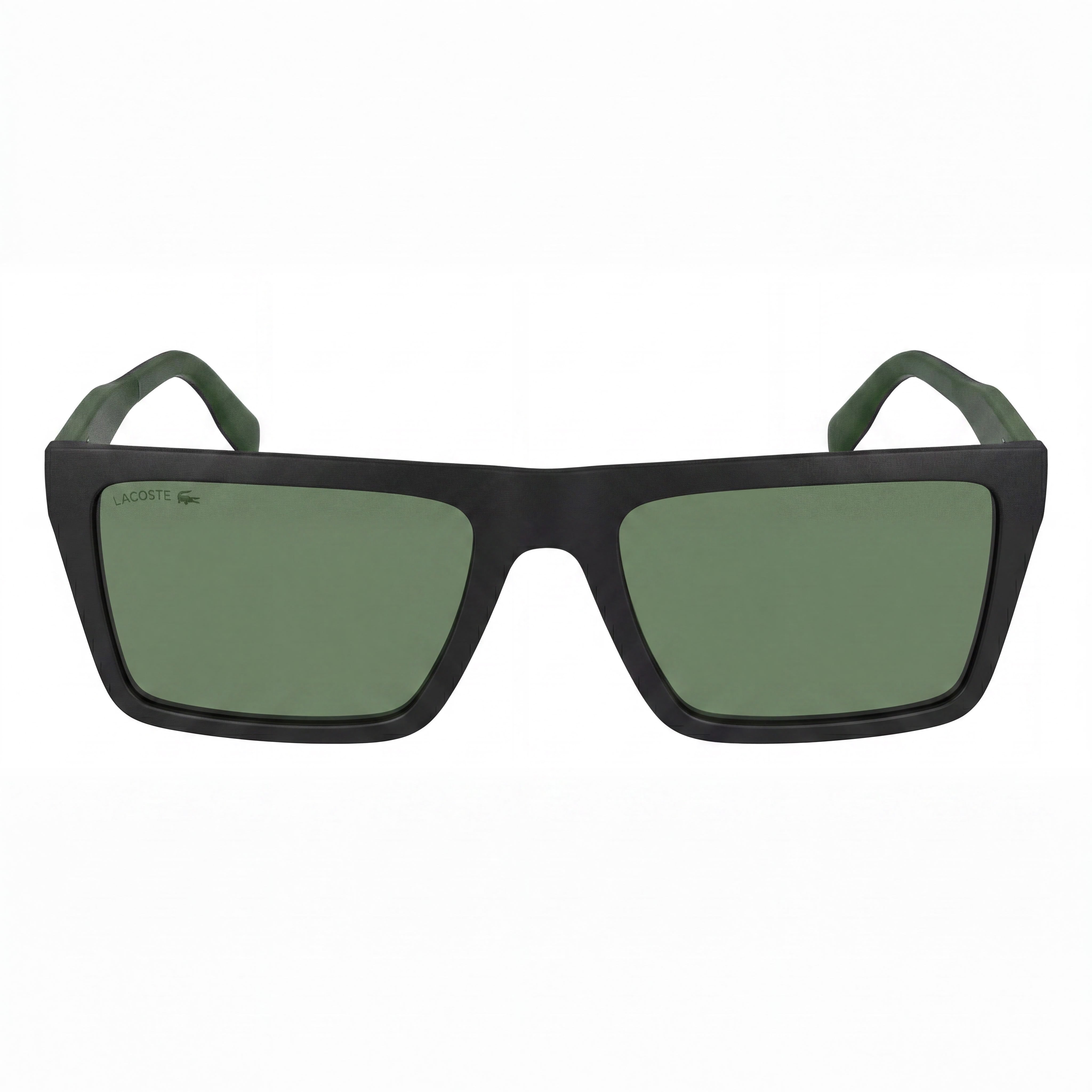 Gafas de sol unisex Lacoste L6009s de plástico gris metalizado, policarbonato verde, protección UV, no polarizadas, 56-19-145, Photo 2
