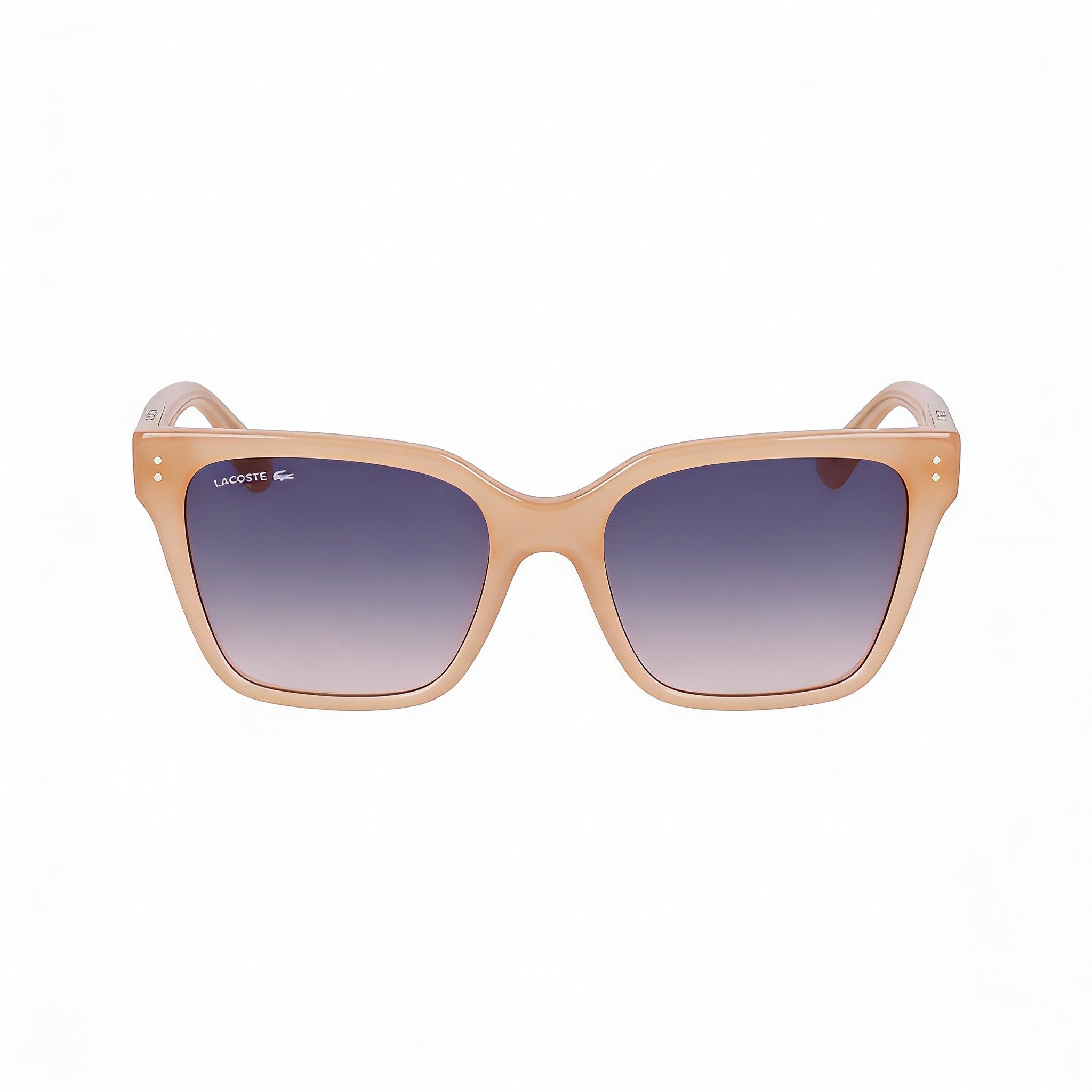Lacoste L6022s Opaline Nude Rectangle Sunglasses for Women, 54mm, Photo 2