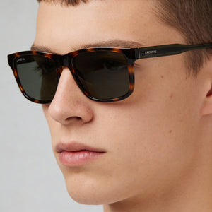 Lacoste L6025s Havana Sunglasses Unisex — lifestyle wear, poolside and summer resorts