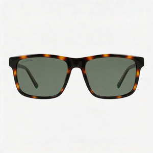 Lacoste L6025s Square Sunglasses Unisex — front view, INJECTED frame