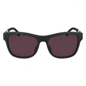 Lacoste L6043s Rectangle Sunglasses for Men — front view, Plastic frame