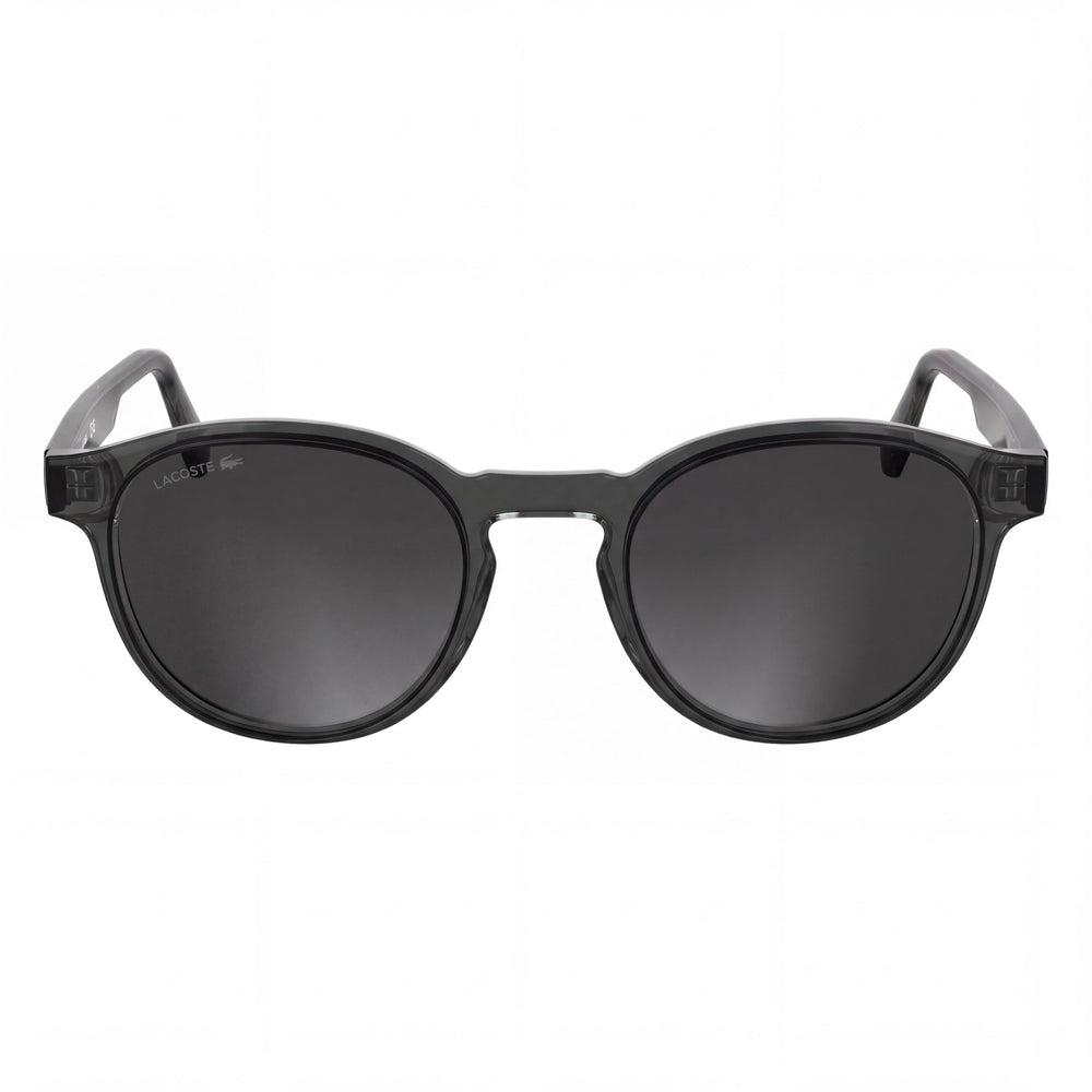 Lacoste L6055S N Round Sunglasses for Men — front view, Plastic frame