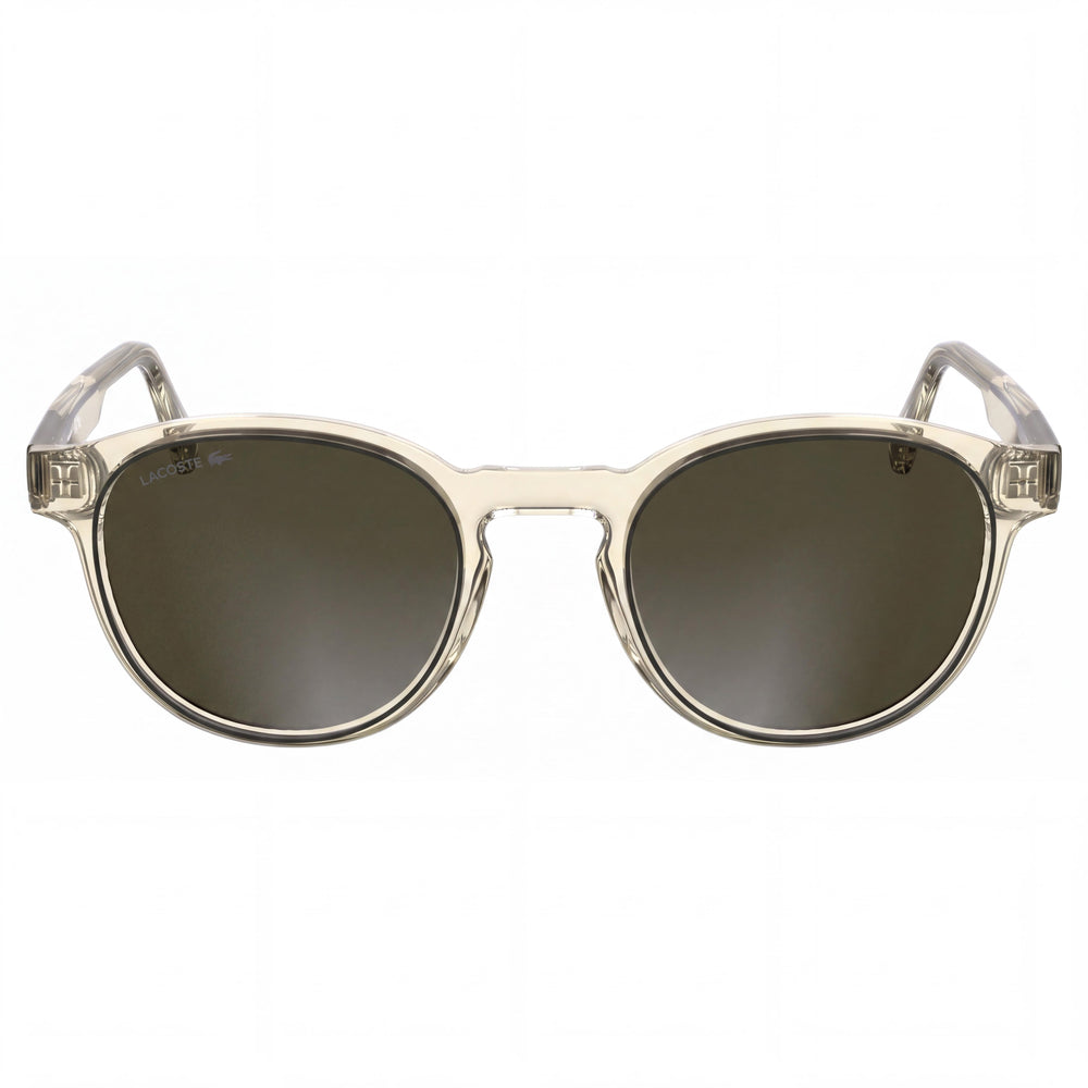 Lacoste L6055s N Round Sunglasses for Men — front view, Plastic frame