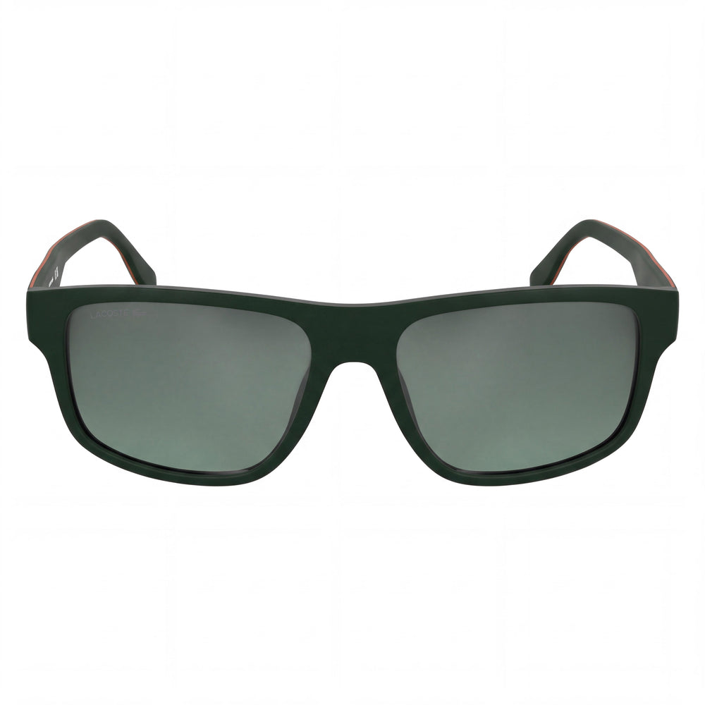Lacoste L6057S Square Sunglasses for Men — front view, Plastic frame