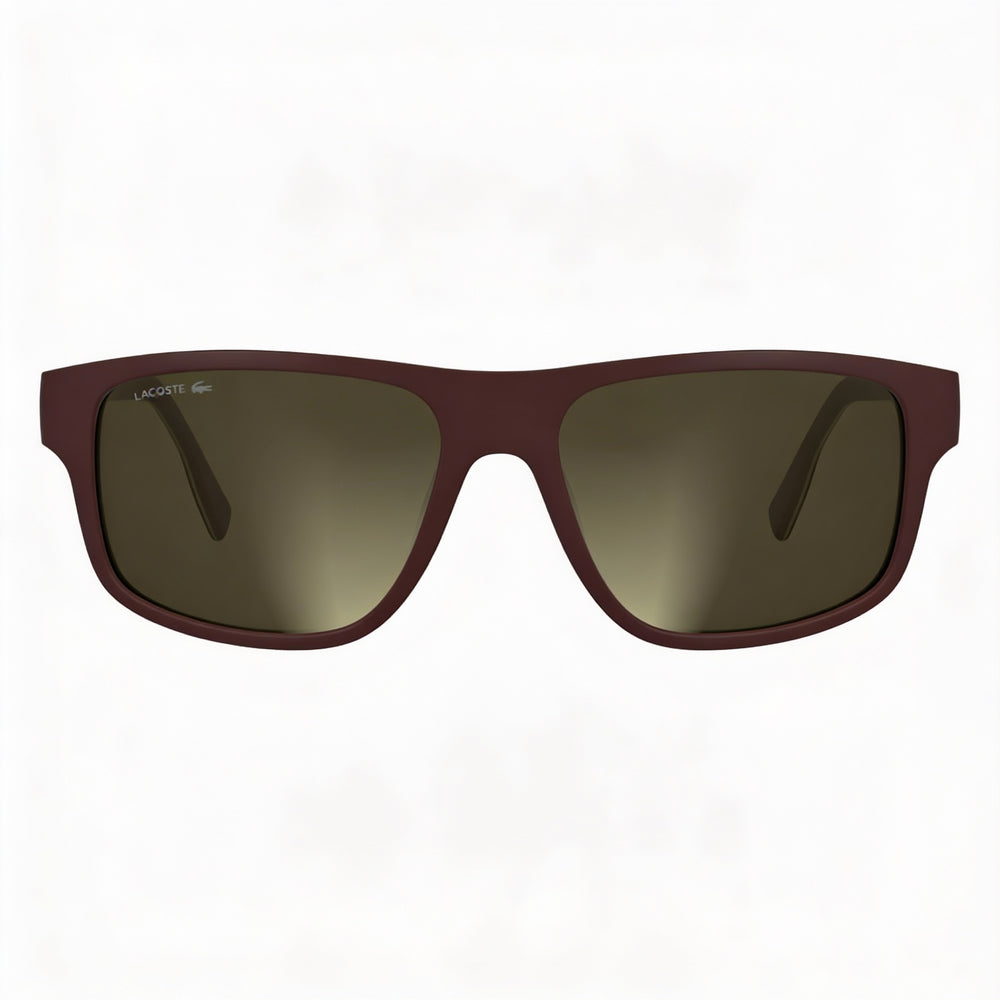 Lacoste L6057s Square Sunglasses for Men — front view, Plastic frame