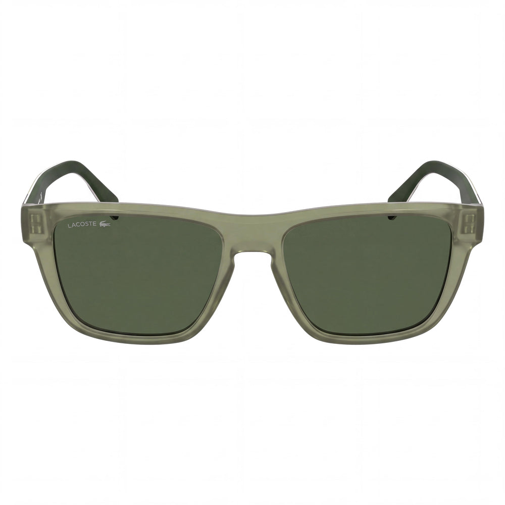 Lacoste L6058s Rectangle Sunglasses for Men — front view, Plastic frame