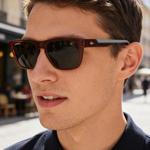 Lacoste L6058s Red Sunglasses Men — lifestyle wear, outdoor commute and office breaks