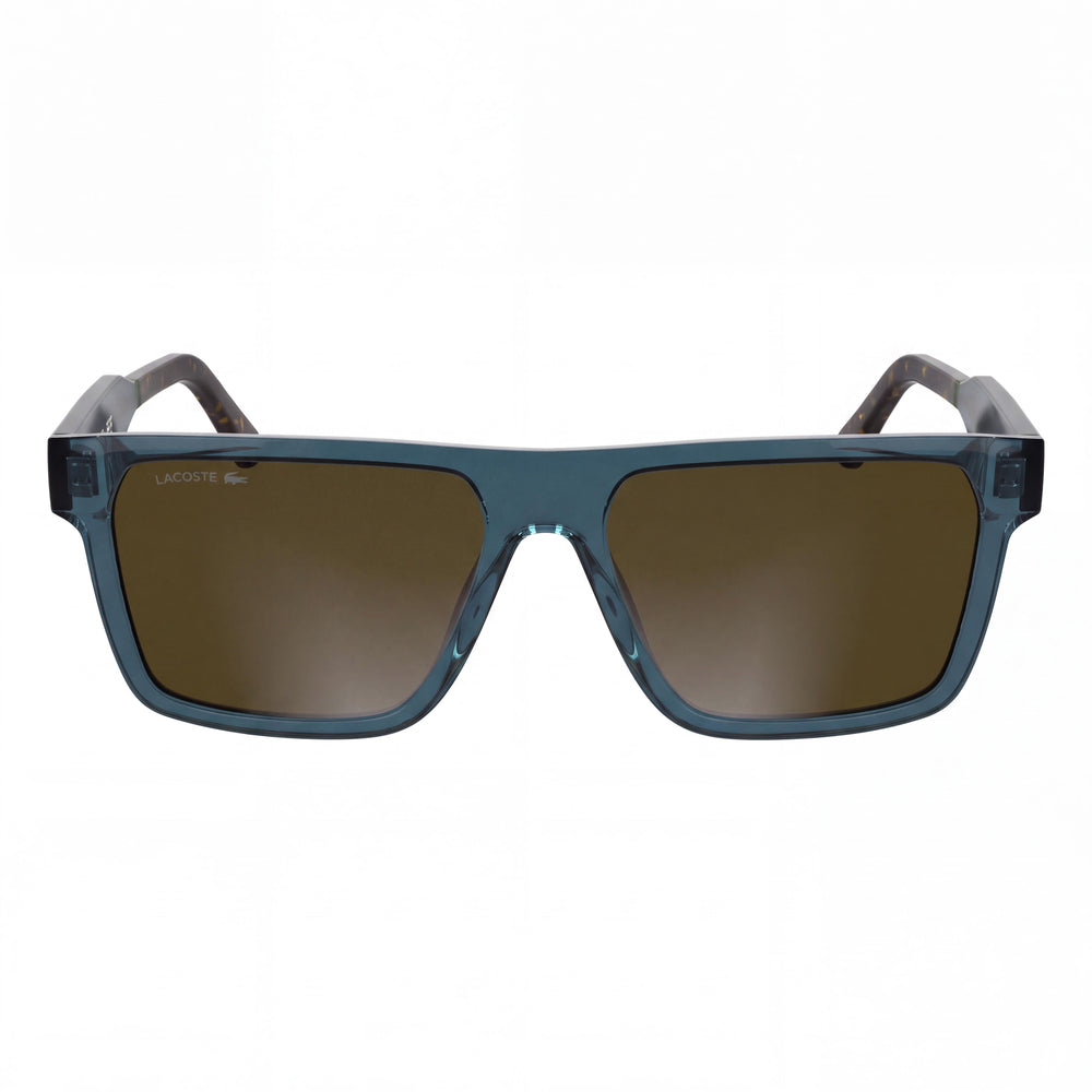 Lacoste L6059s Rectangle Sunglasses for Men — front view, Plastic frame