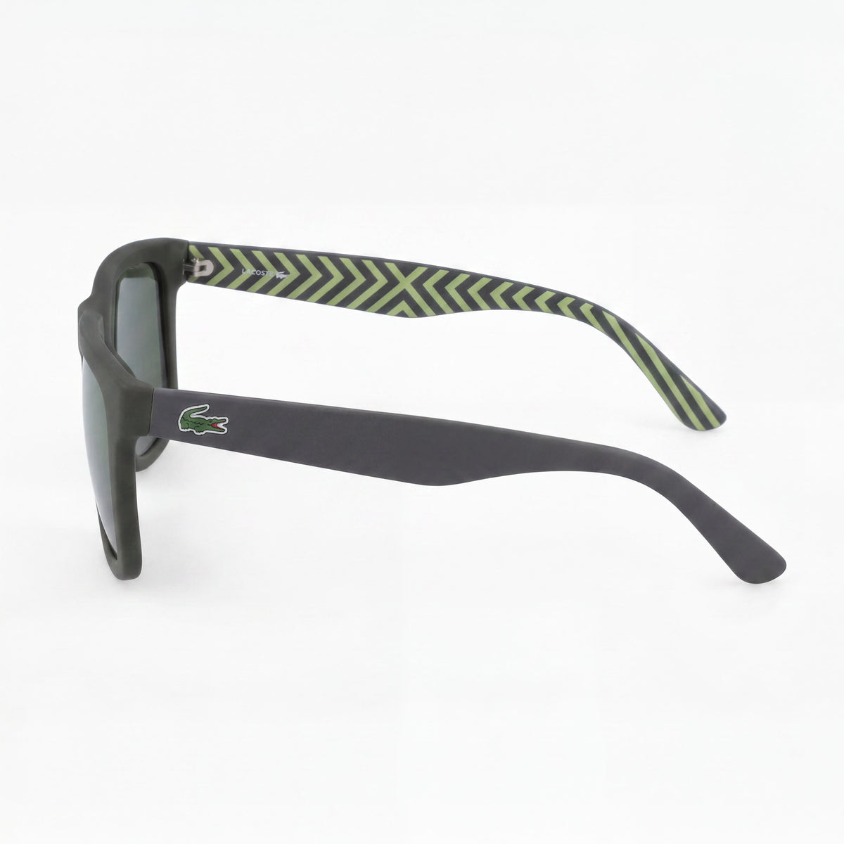 Gafas de sol Lacoste L750s cuadradas para hombre, color verde militar mate, 54 mm, Photo 3