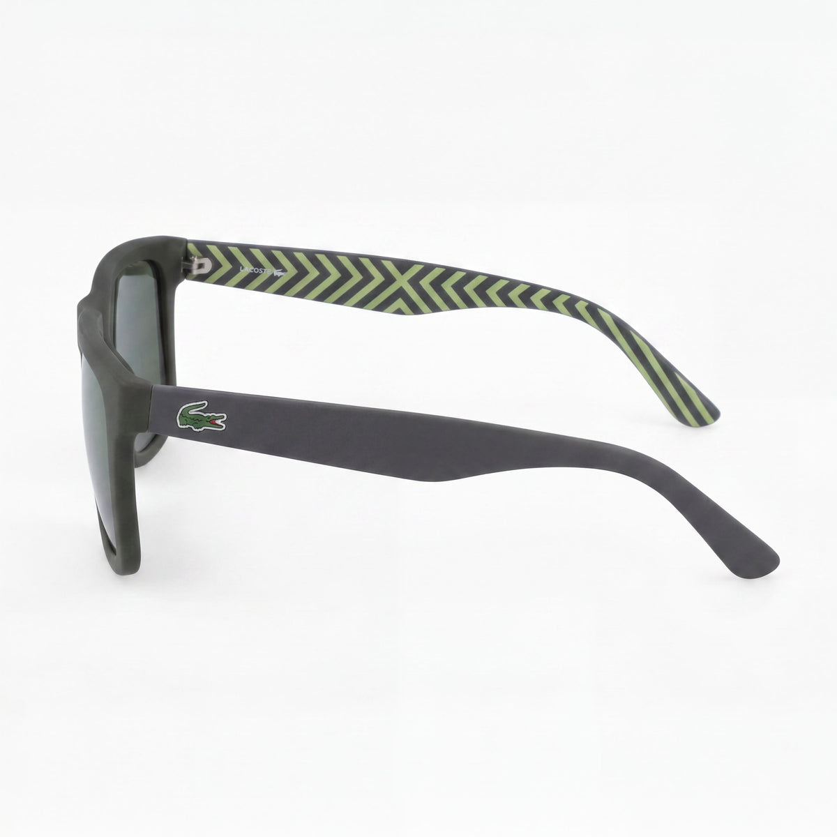Gafas de sol Lacoste L750s cuadradas para hombre, color verde militar mate, 54 mm, Photo 3