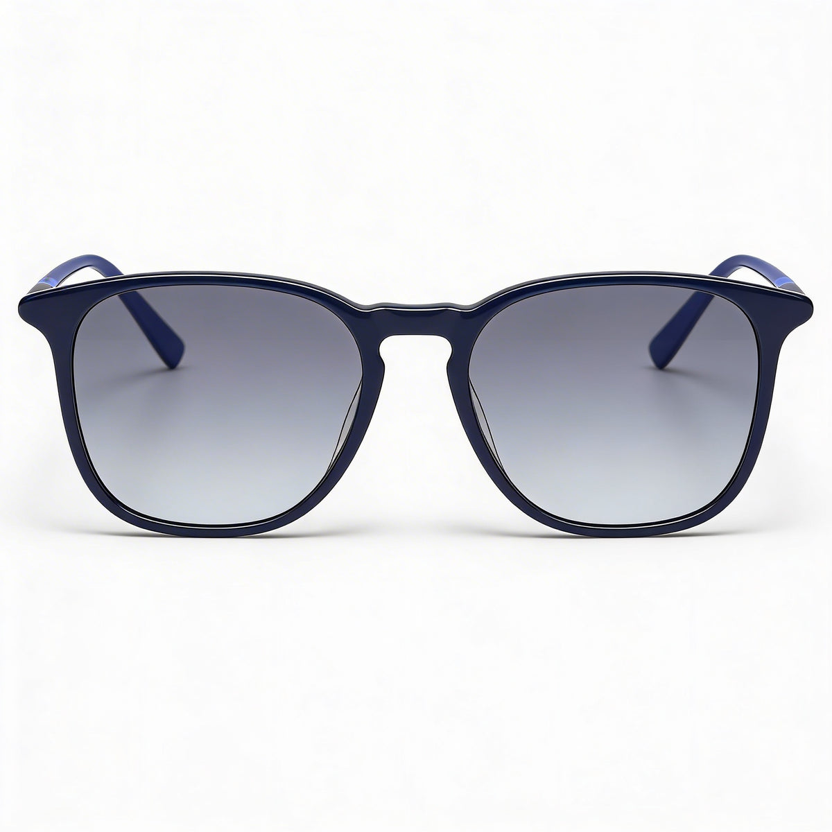 Gafas de sol unisex Lacoste L813S cuadradas, azul y gris oscuro, 54 mm, Photo 2