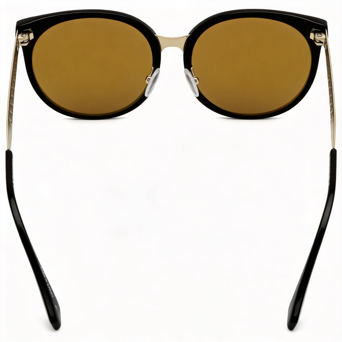 Gafas de sol redondas Lacoste L842SA negras para mujer, 55 mm, Photo 4