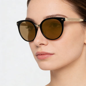 Lacoste L842SA Black Sunglasses Women — lifestyle wear, terrace lunches and slow afternoons