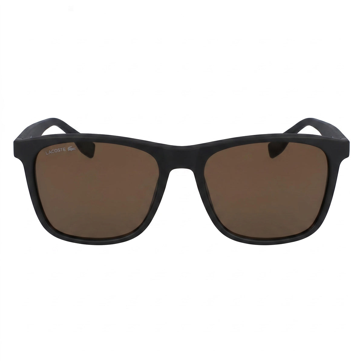 Gafas de sol Lacoste Petit Piqué cuadradas en negro mate unisex, 56 mm, Photo 2