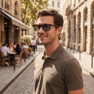 Lacoste L957s Havana Sunglasses Men — lifestyle wear, daily driving and outdoor wear