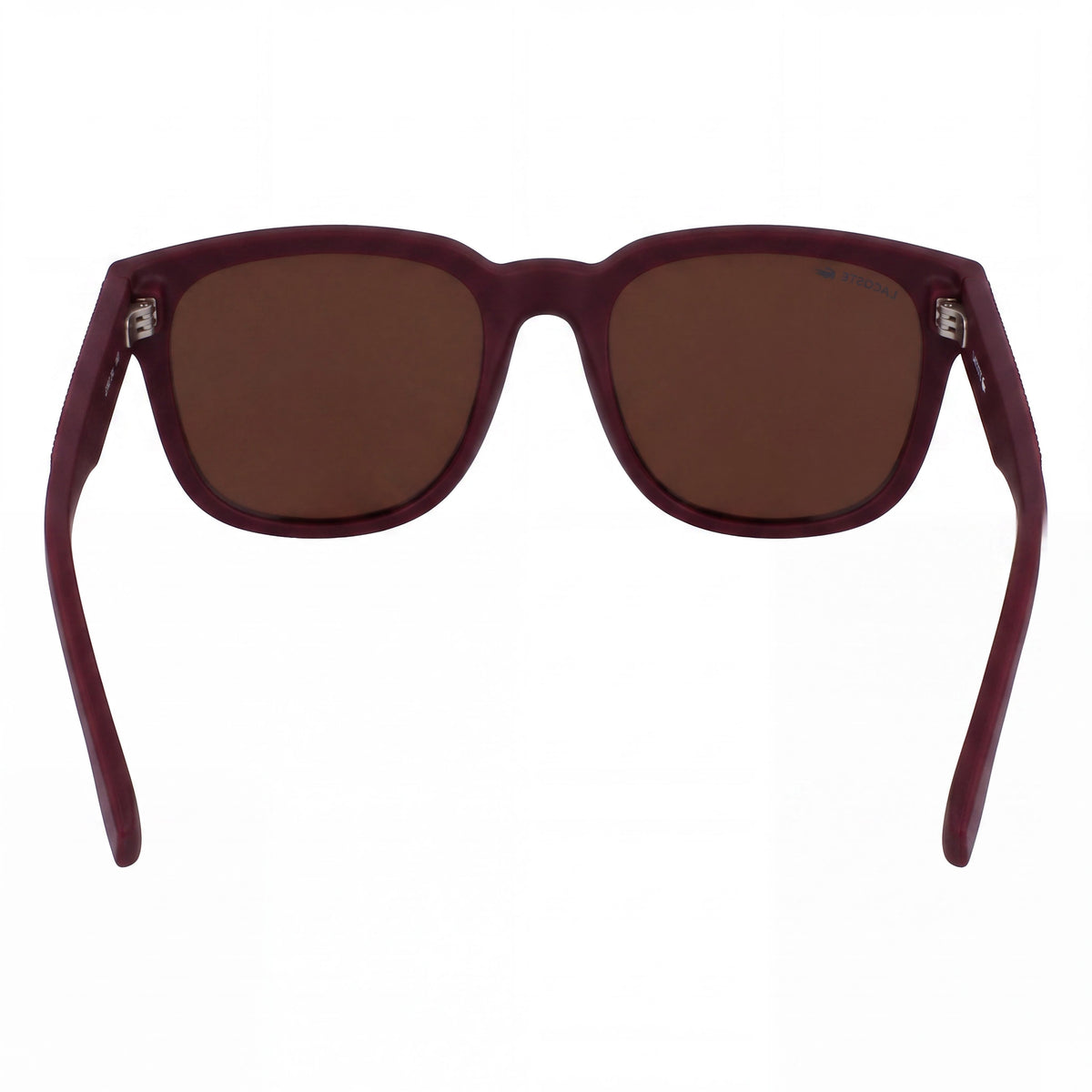 Gafas de sol rectangulares unisex Lacoste L982s rojo mate, 53 mm, Photo 4