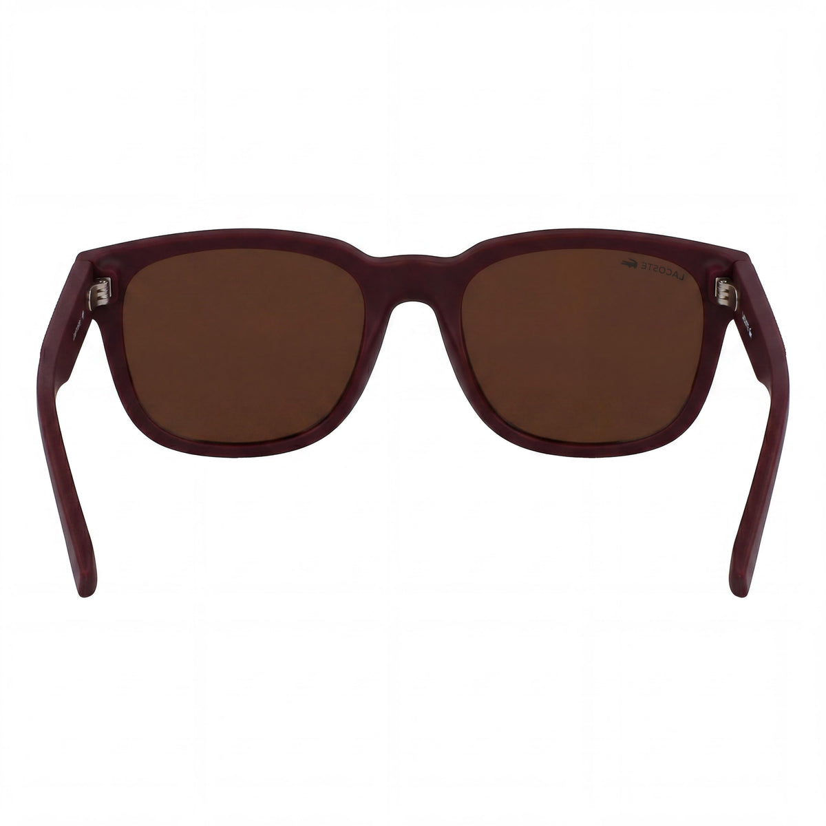 Gafas de sol rectangulares Lacoste Modern Matte rojas, unisex, 53 mm, Photo 4