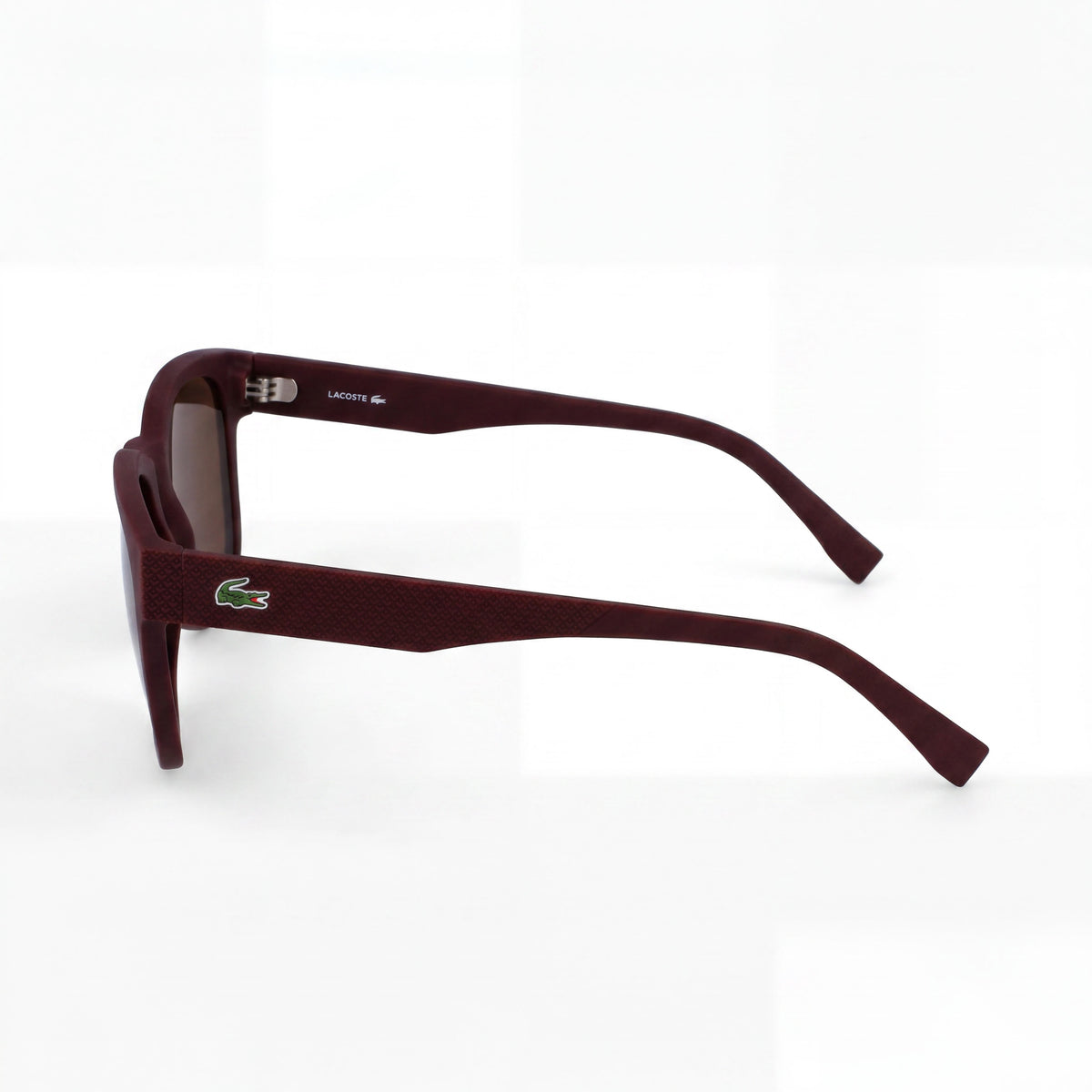 Gafas de sol rectangulares Lacoste Modern Matte rojas, unisex, 53 mm, Photo 3