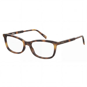Levi's 1017 Rectangular Prescription Eyeglass Frames Havana Rectangle Eyeglasses for Women frame