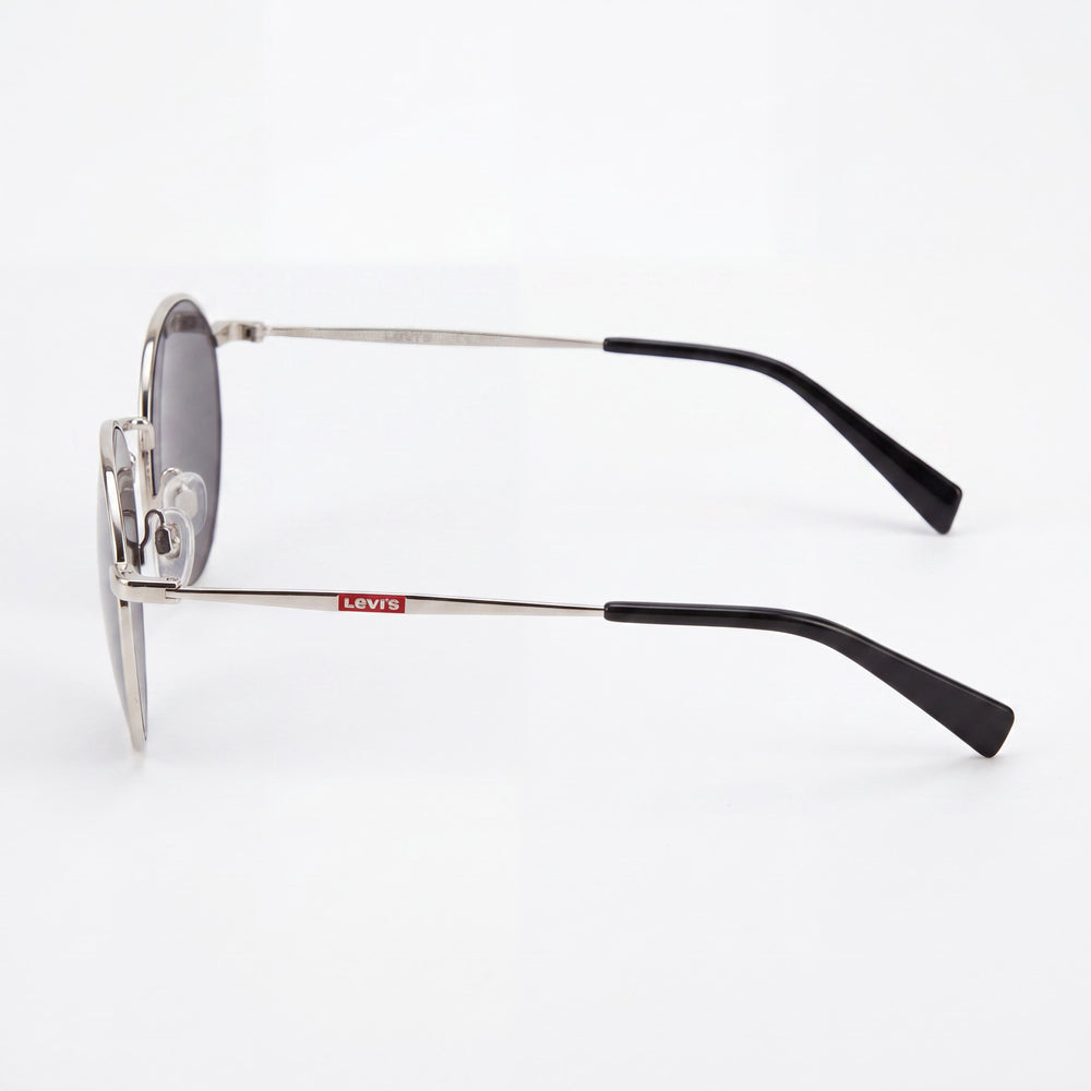 Levi's 1028/S Round Sunglasses for Women — front view, Stainless Steel frame