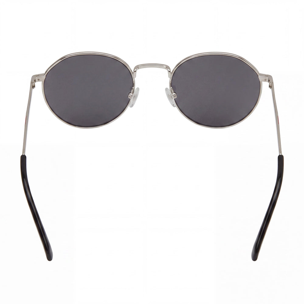 Levi's 1028/S Round Sunglasses Women — side view, Non-Polarized Palladium lens