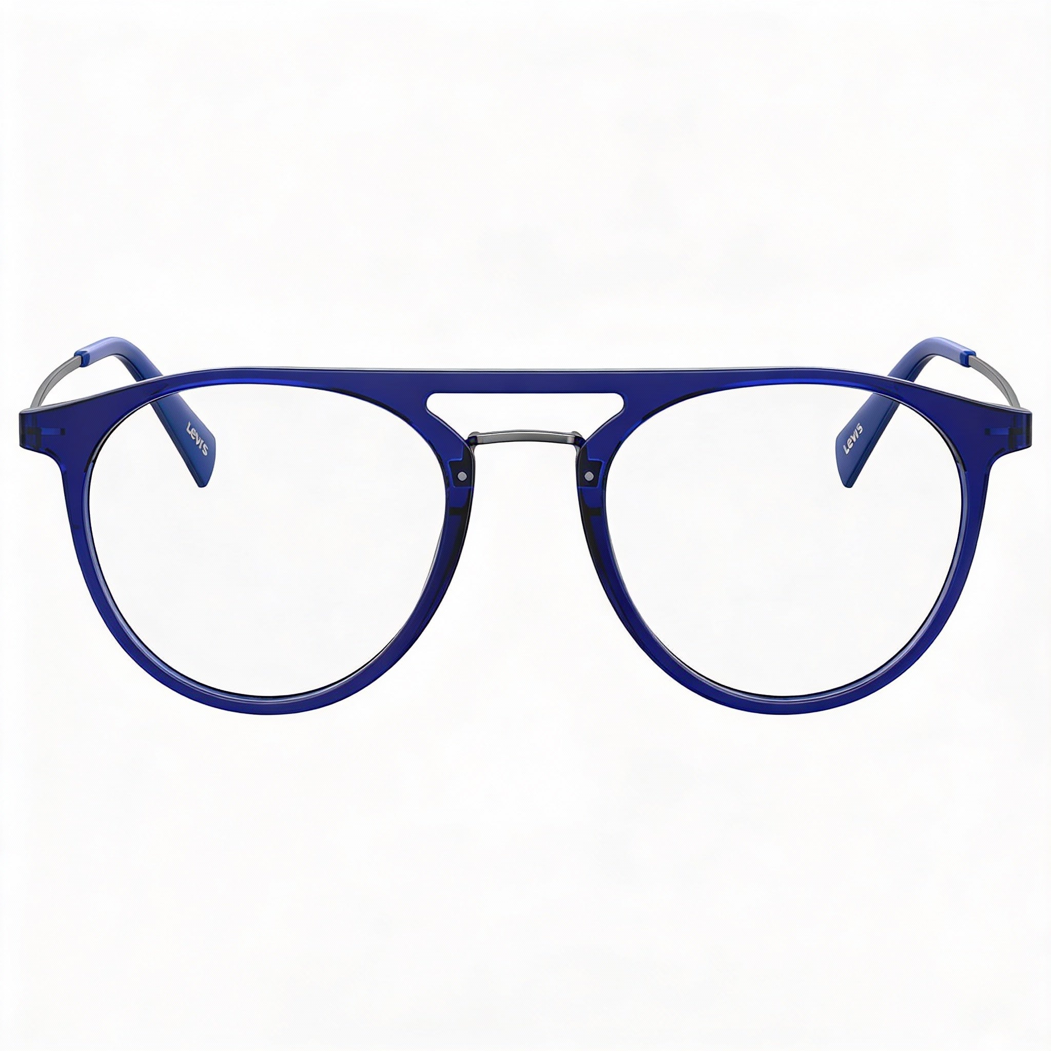 Gafas unisex redondas Levi's 103450 Blackue, poliamida, Photo 2