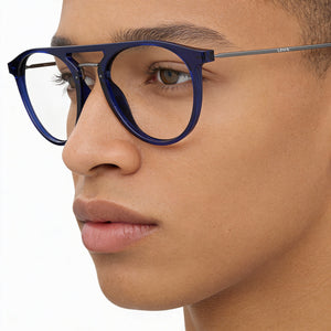 Levi's 103450 Blue Eyeglasses Unisex — lifestyle wear, office and reading