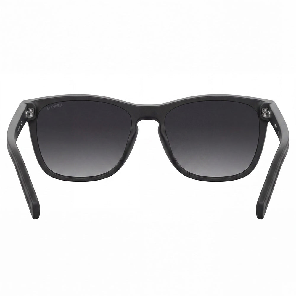Levi's 205791 Rectangle Sunglasses Women — side view, Non-Polarized Black lens