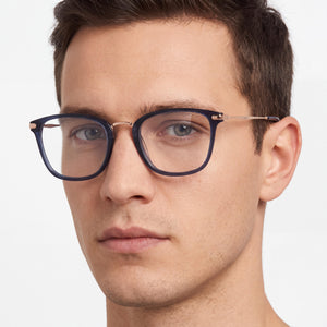 Levi's 5007 Blue Eyeglasses Unisex — lifestyle wear, long study sessions and exam periods