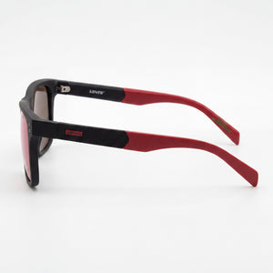 Levi's Rectangle Sunglasses Men — side view, Non-Polarized Multi-layer lens
