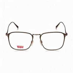Levi's Classic Square Eyeglasses for Men — front view, Metal