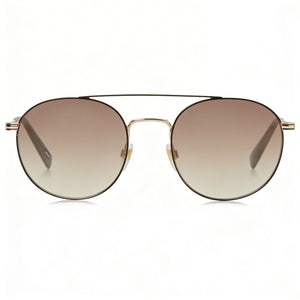 Levi's Aviator Sunglasses Unisex — front view, Stainless Steel frame