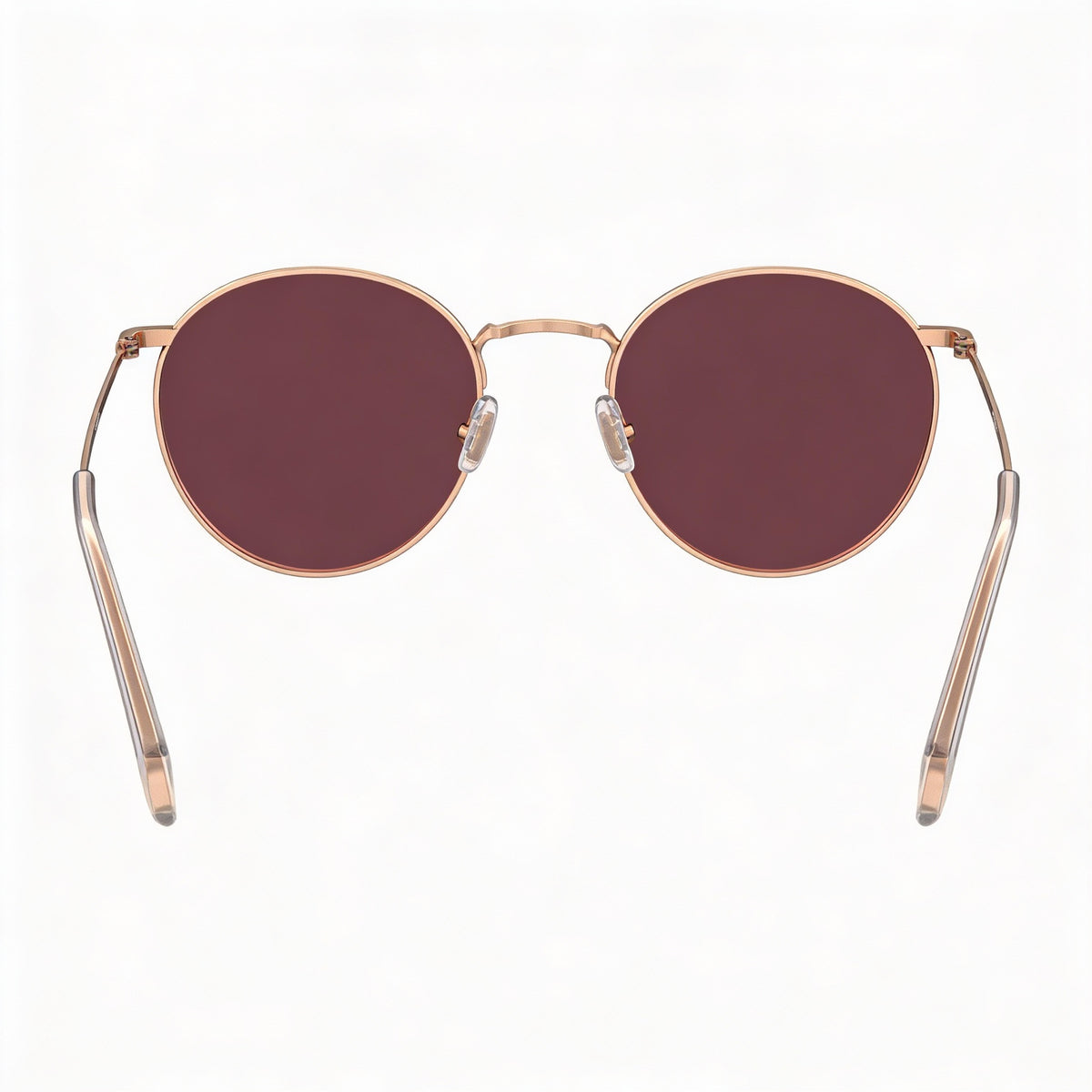 Gafas de sol redondas para hombre Levi's oro cobre, 52 mm, Photo 3