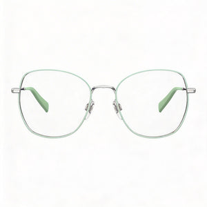 Levi's Round Eyeglasses for Women — front view, Metal