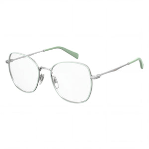 Levi's Green Round Eyeglasses for Women, Metal frame