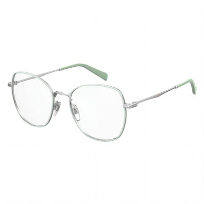 Levi's Green Round Eyeglasses for Women, Metal frame