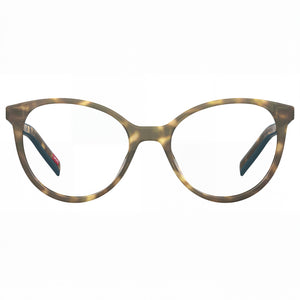 Levi's Round Eyeglasses for Women — front view, Plastic